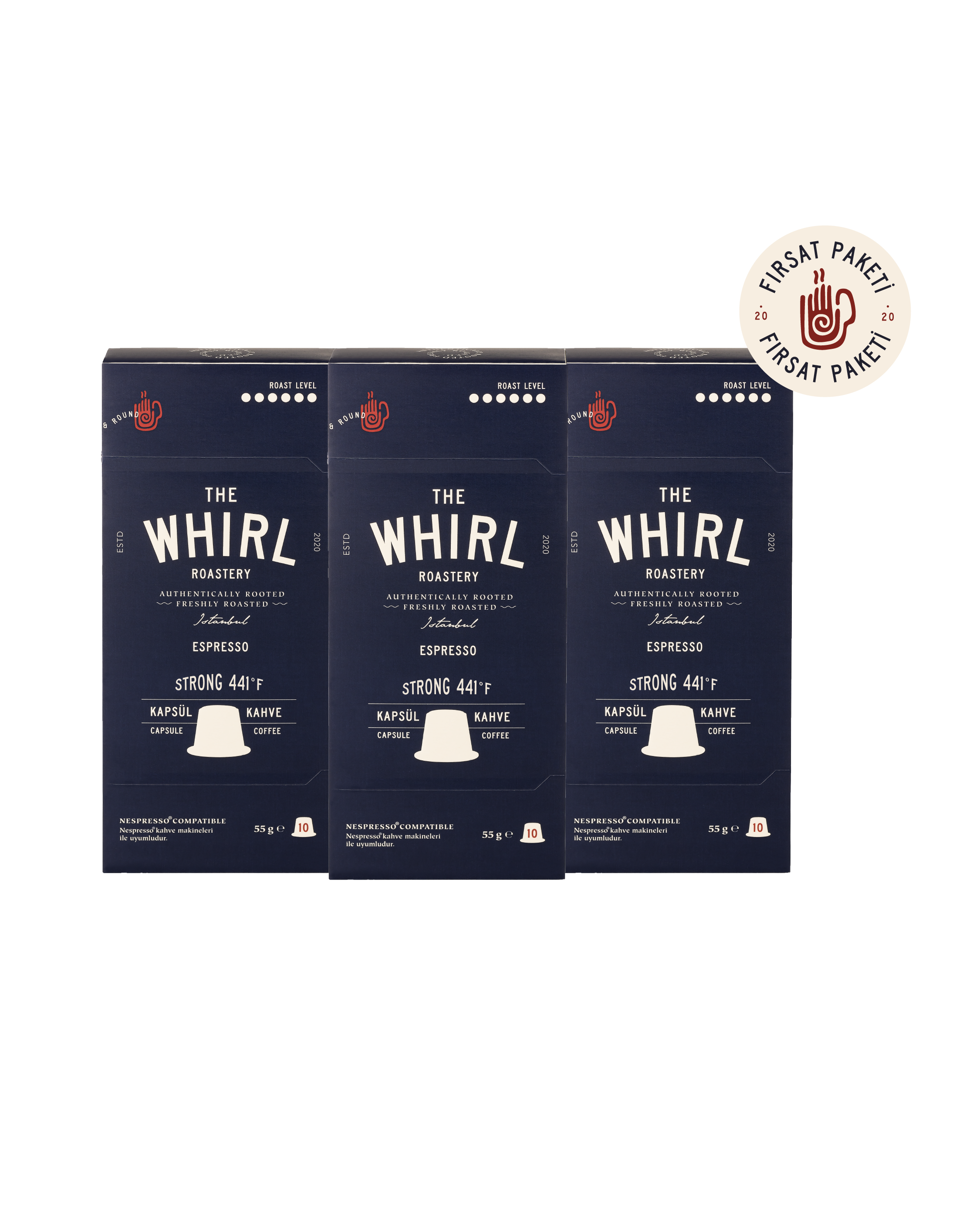 ESPRESSO DARK KAPSÜL KAHVE 3*10